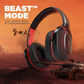 boAt Rockerz 425 Bluetooth Wireless Over Ear Headphones with Mic Signature Sound, Beast Mode for Gaming