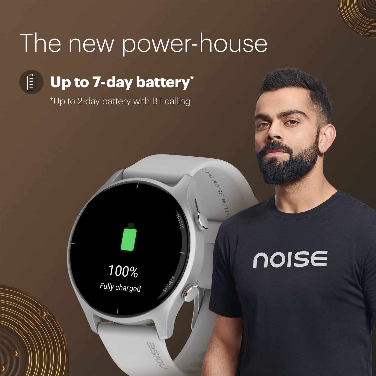 Noise Twist Bluetooth Calling Smart Watch with 1.38" TFT Biggest Display