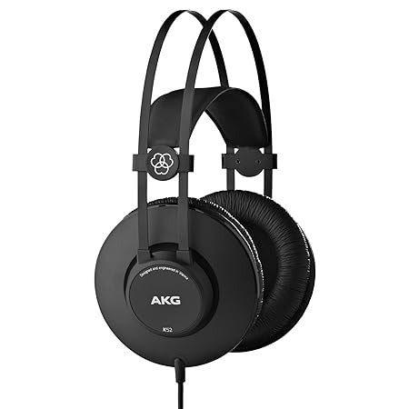 AKG K52 Closed Back Headphones,Wired,Black - OG Househeadphonetag1#