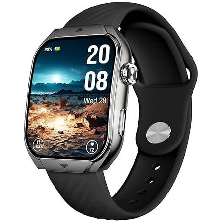 beatXP Unbound Curv 1.96” 3D Curved AMOLED Bluetooth Calling Smart Watch - OG HouseSmart Watchtag1#