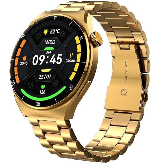 beatXP Vega X 1.43'' AMOLED Display with BT Calling, Metal Body, IP68 Smartwatch - OG House