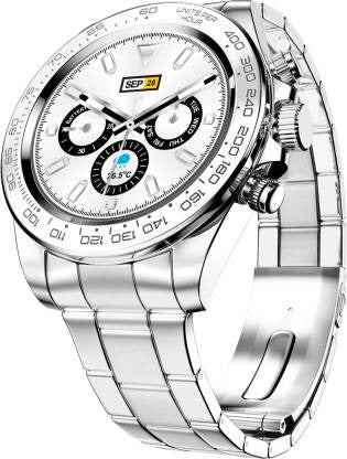 Fire - Boltt Blizzard 1.28" Luxury watch with BT Calling, Stainless Steel - OG House(Original Gadget)