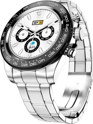 Fire - Boltt Blizzard 1.28" Luxury watch with BT Calling, Stainless Steel - OG House(Original Gadget)