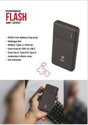 FLASH POWER BANK - 10000mAh - OG House(Original Gadget)