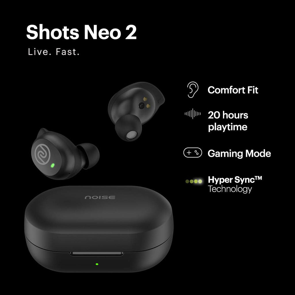 Noise Shots Neo 2 Wireless Earbuds with Gaming Mode - OG House(Original Gadget)