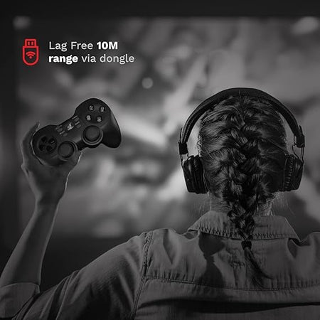 Redgear Elite v2 Wireless Gamepad Black - OG Housetag1#