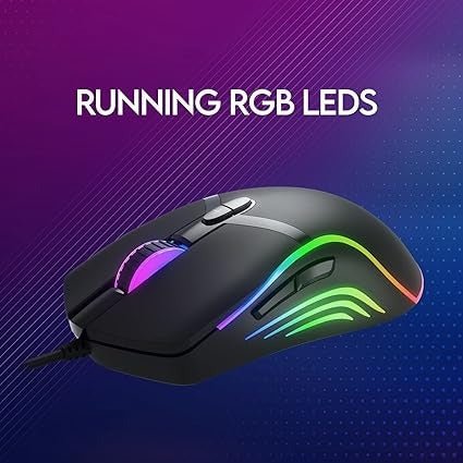 Redgear F - 15 Wired Optical Gaming Mouse with Running RGB LEDs - OG House(Original Gadget)