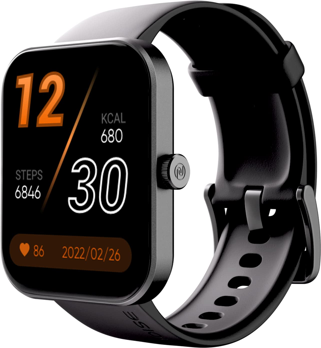 Buy pTron Pulsefit P261 Bluetooth Calling Smartwatch with Heart Rate & SpO2  Monitor (Black & Gold) Online at Best Prices in India - JioMart.