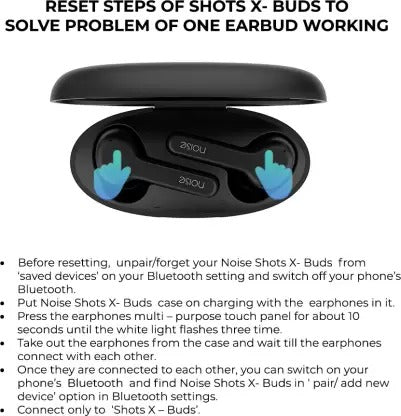 Noise Shots X-Buds Truly Wireless Bluetooth Headset