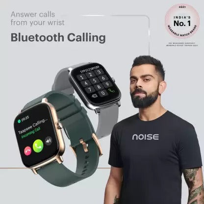 Noise ColorFit Vision Buzz with Bluetooth Calling Smart Watch with 24/