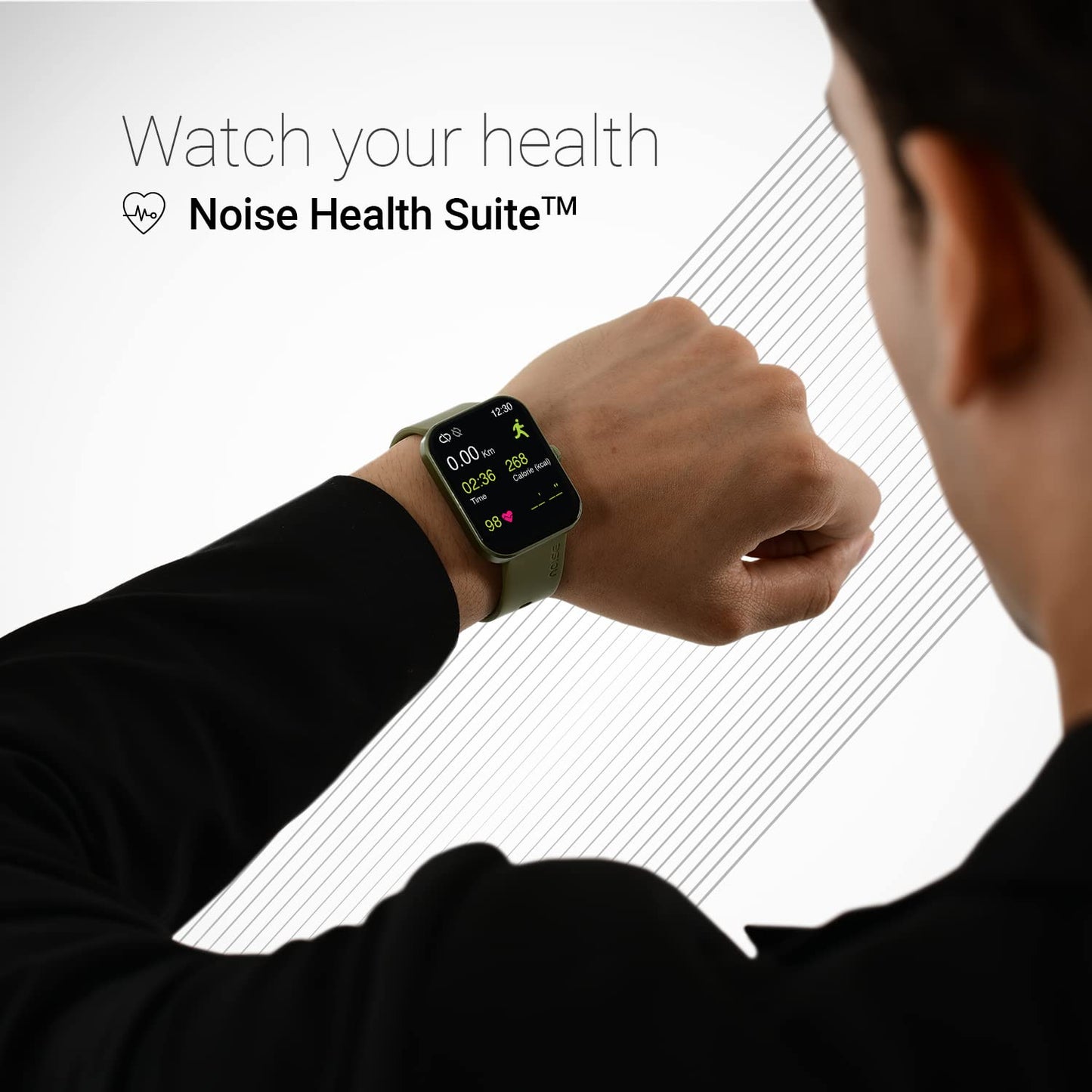 Noise ColorFit Pulse 2: 1.8" Biggest Display Smart Watch
